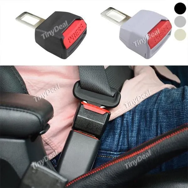 2Pcs Car Safety Adjustable Seat Belt Clip Extender Seat Belts Universal Car