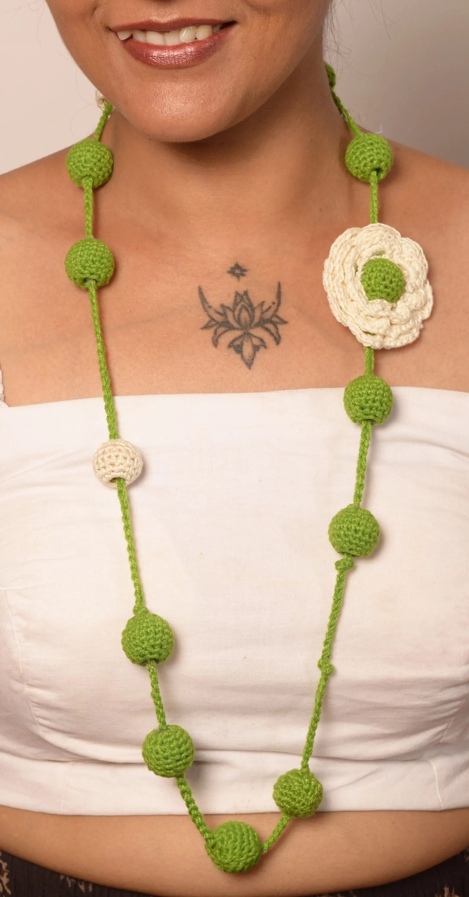 Aarunya Crochet Necklace