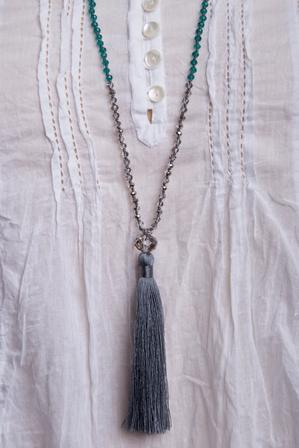 Bead Necklace (Forest)