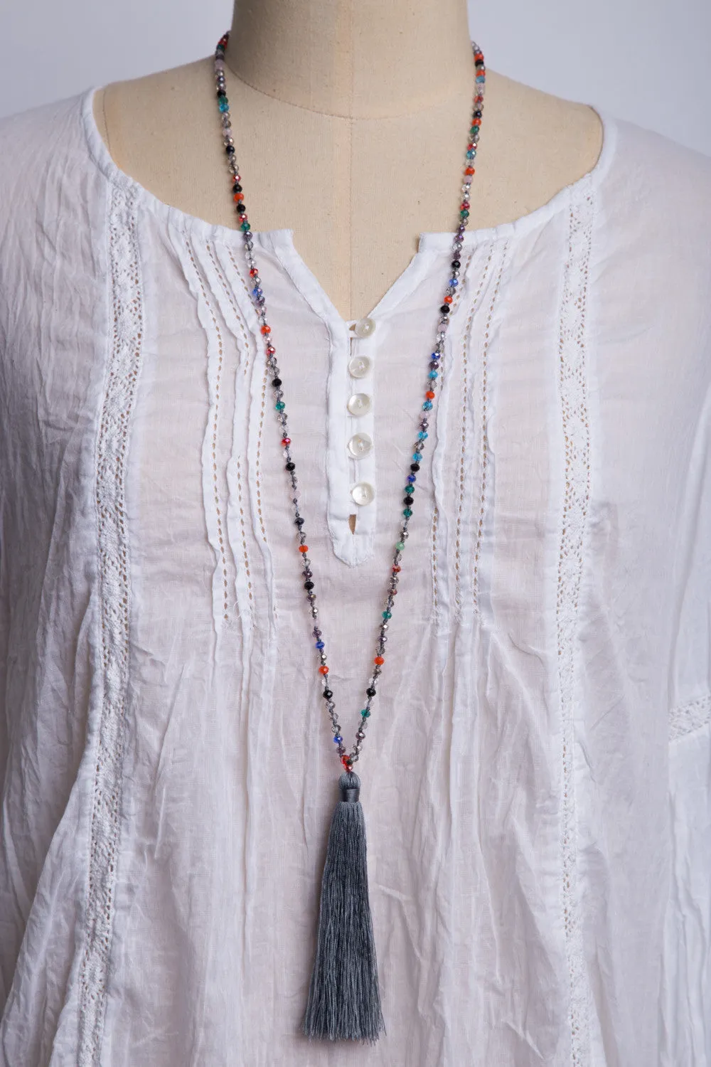 Bead Necklace (Lava)