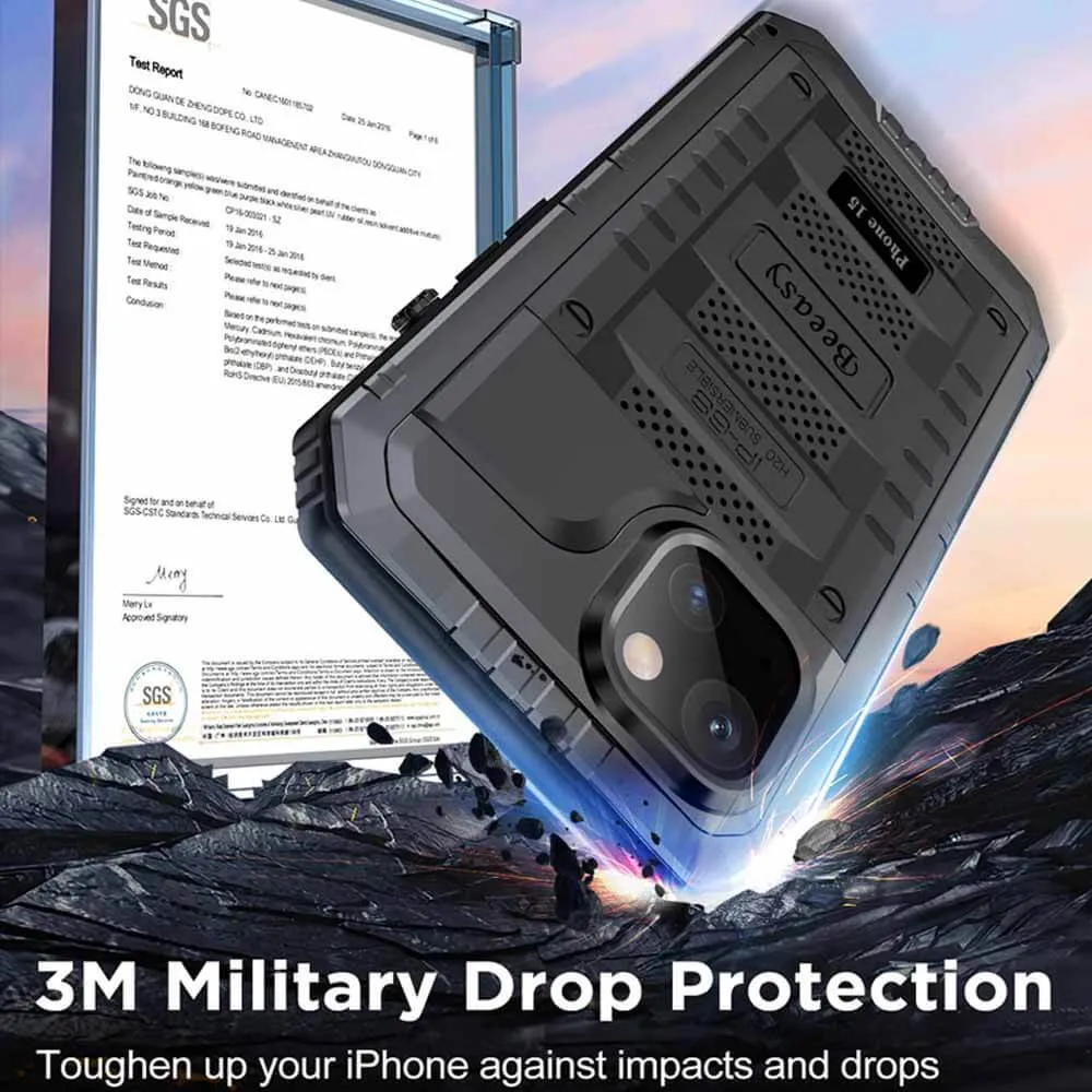 Beeasy iPhone 15 Pro Waterproof Cases | Dropproof