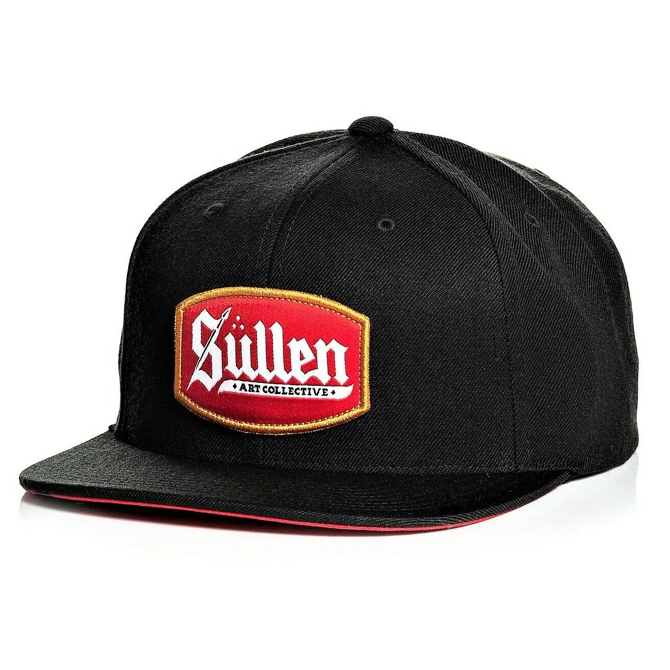Blaq Letter Black Red Snapback Cap