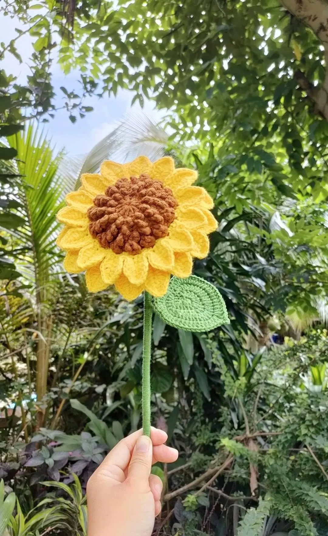 Crochet Sunflower Amigurumi (3 Sizes)