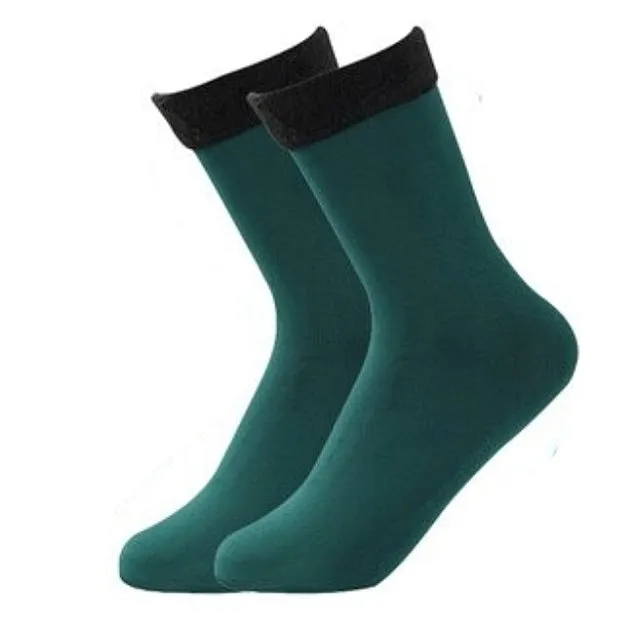 Cuzcare Thermal Socks For Women Soft Cashmere Winter Accessories