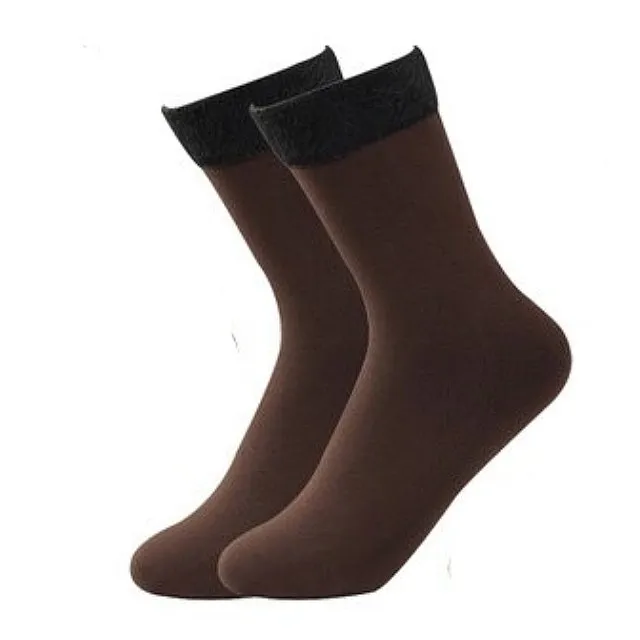 Cuzcare Thermal Socks For Women Soft Cashmere Winter Accessories