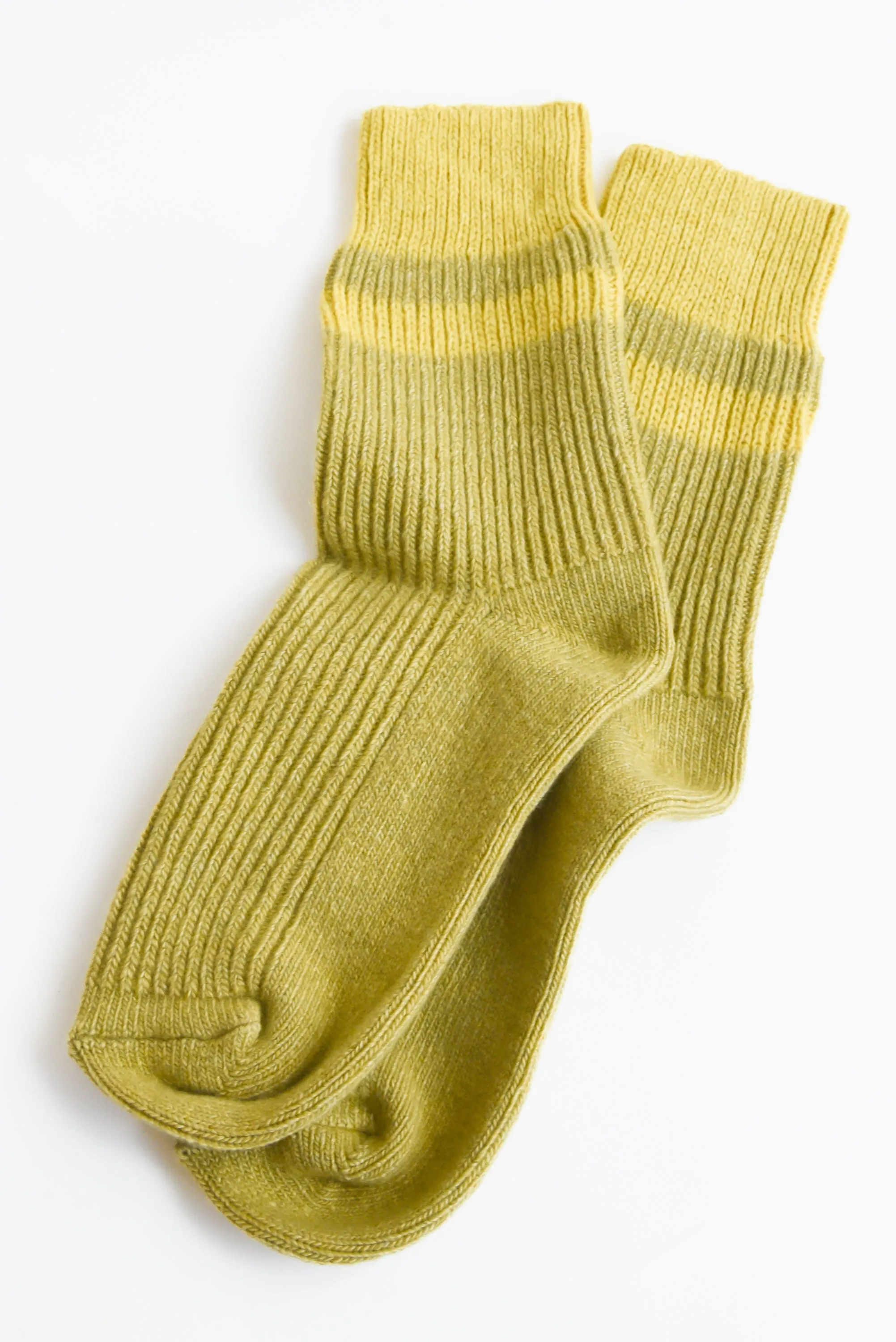 Escuyer Cashmere Striped Socks