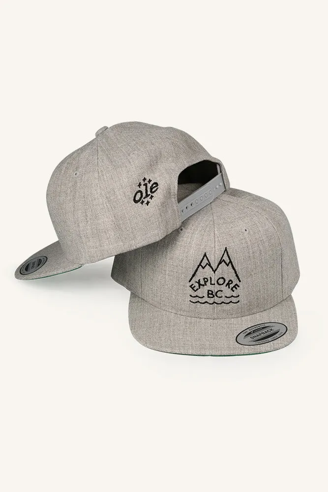 Explore BC Snapback Cap