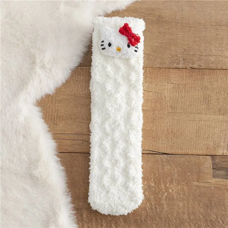 Kawaii Cinnamoroll Plush Mid-tube Socks
