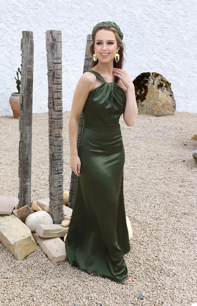 Lopez Gown - Olive