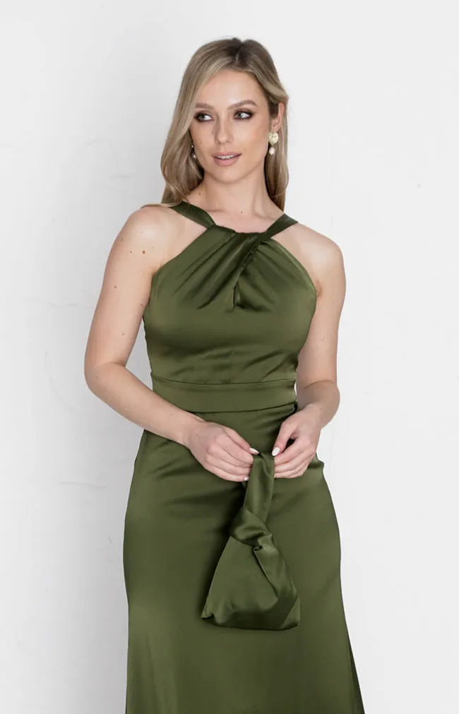 Lopez Gown - Olive