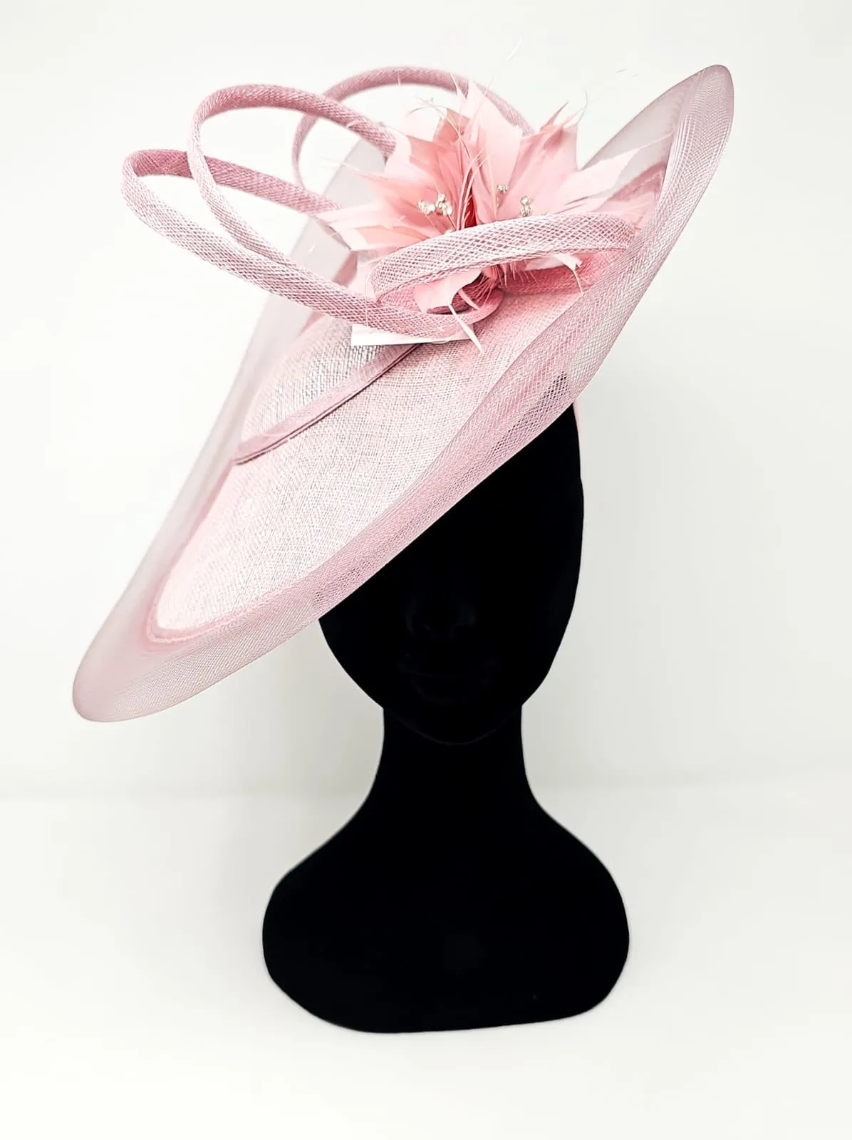 Metallic Rose Looped Rose Hatinator