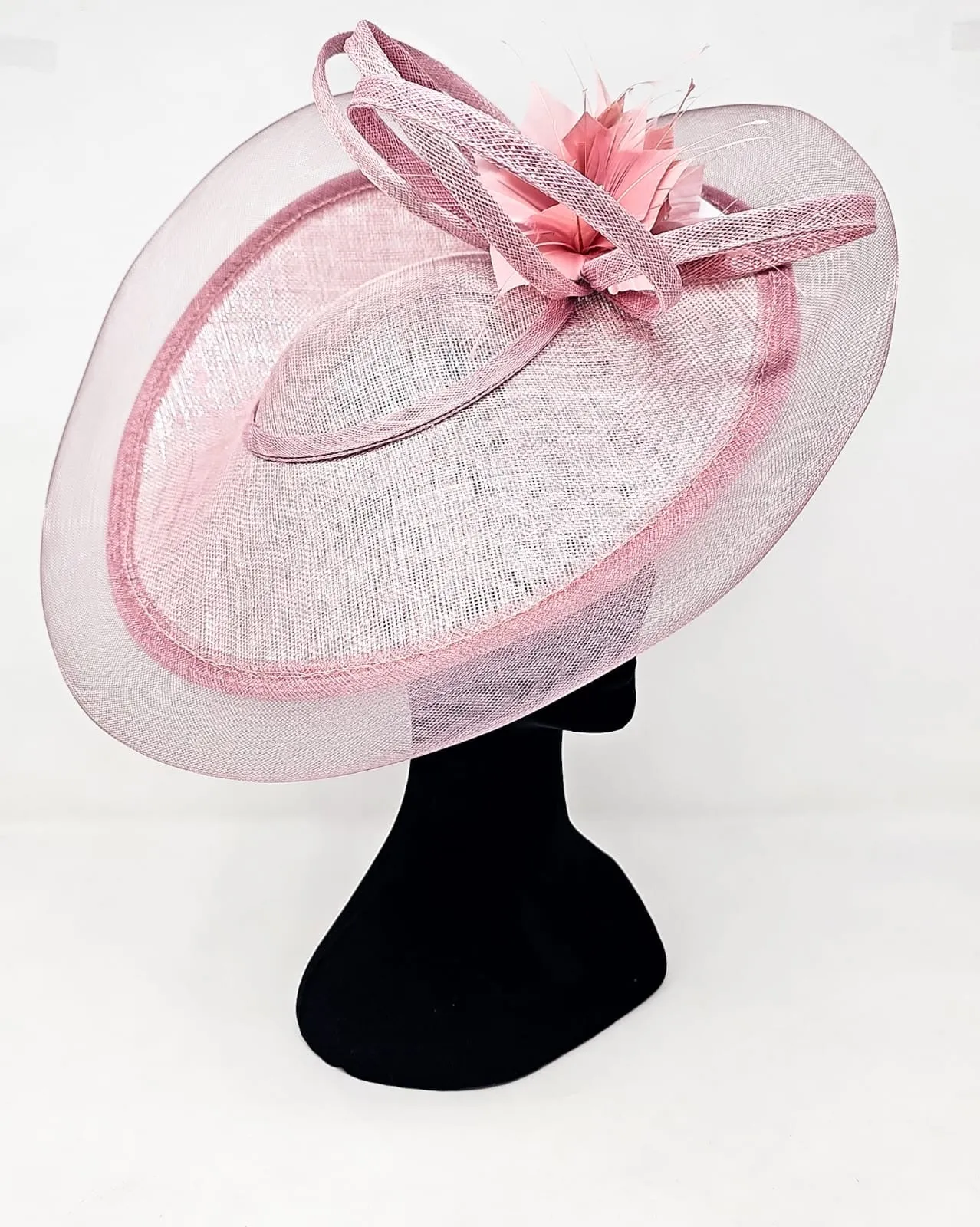 Metallic Rose Looped Rose Hatinator