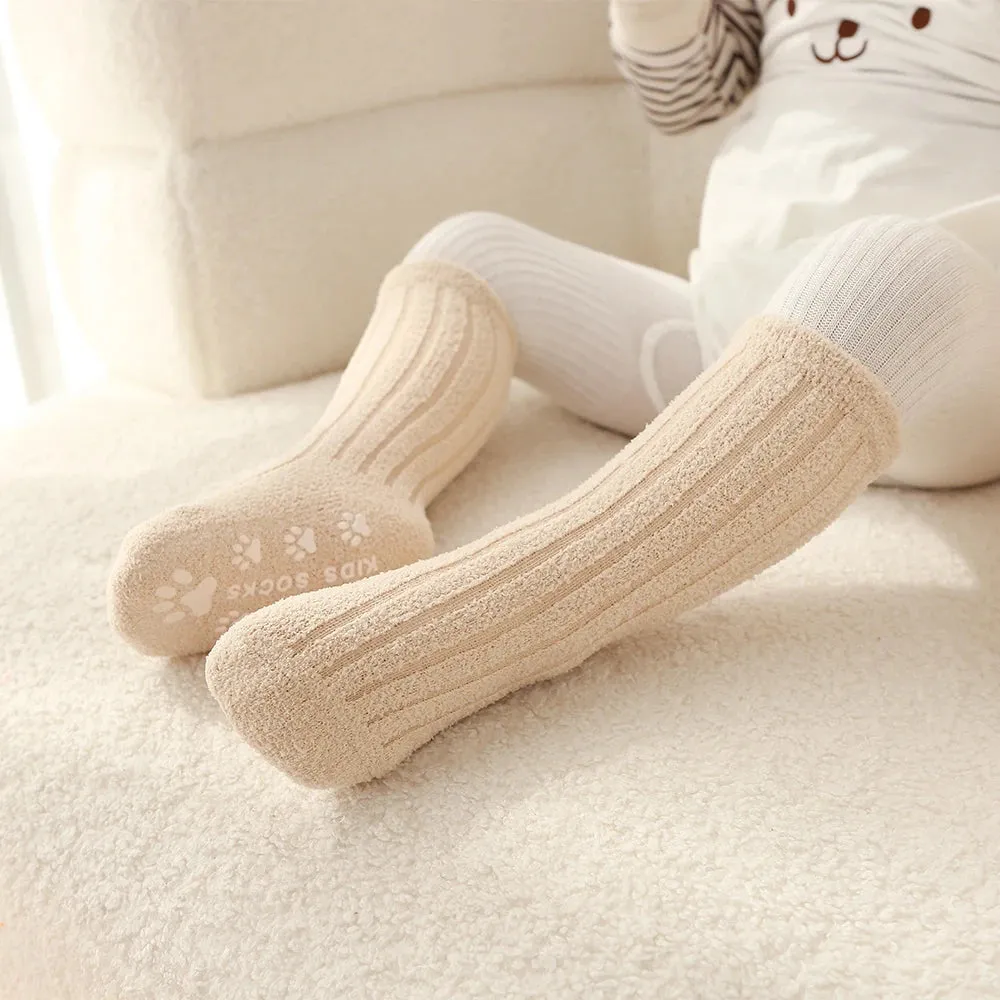 Non-slip Coral Fleece Thick Warm Winter Socks