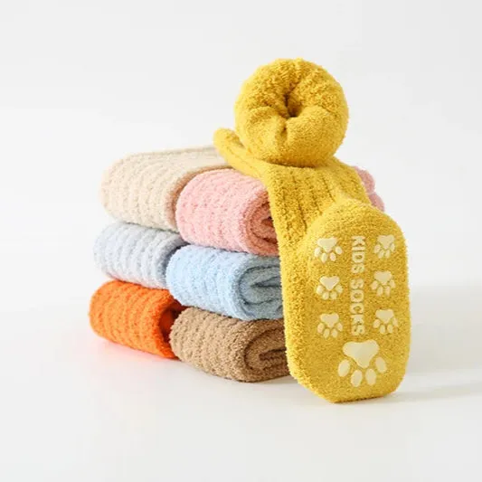 Non-slip Coral Fleece Thick Warm Winter Socks