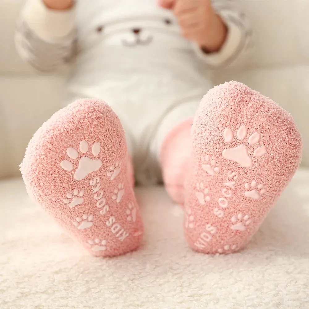 Non-slip Coral Fleece Thick Warm Winter Socks