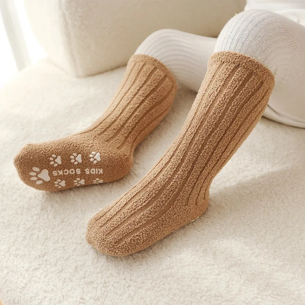 Non-slip Coral Fleece Thick Warm Winter Socks