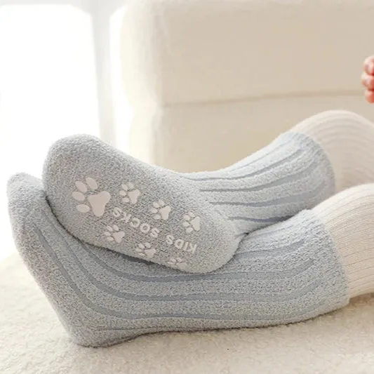 Non-slip Coral Fleece Thick Warm Winter Socks