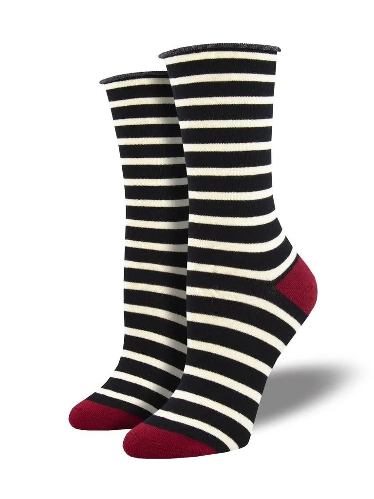 Socksmith Women's Sailor Stripe Crew