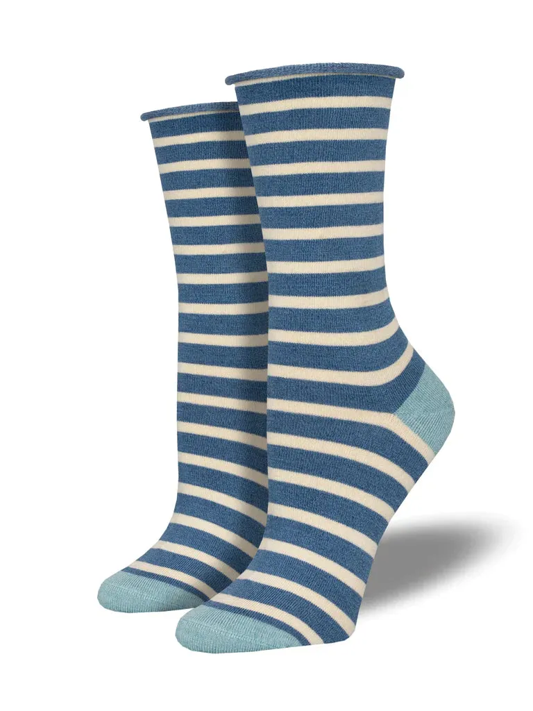 Socksmith Women's Sailor Stripe Crew